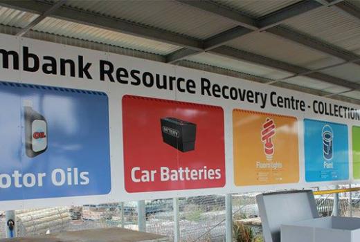 Brimbank Resource Recovery Centre sign 
